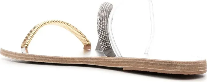 Open-Toe Flat Sandals - Image 3