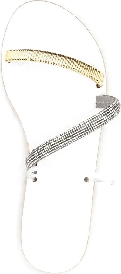 Open-Toe Flat Sandals - Image 4