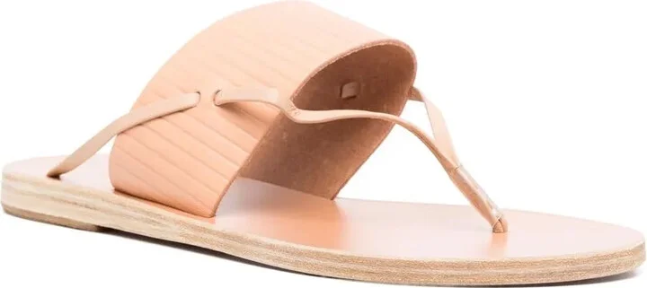 Open-Toe Flat Sandals - Image 2