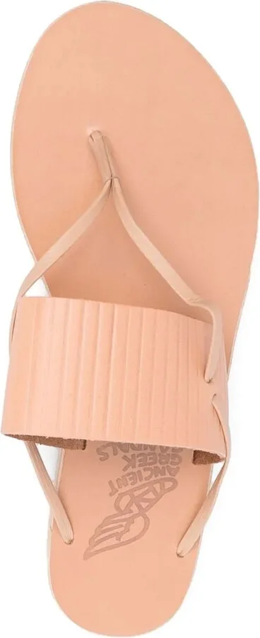 Open-Toe Flat Sandals - Image 4