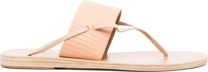 Open-Toe Flat Sandals