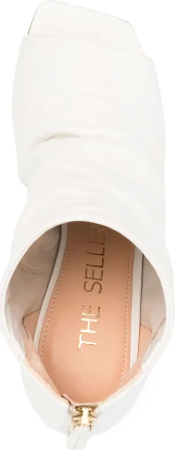 Open-Toe Heeled Ankle Boots - Image 4