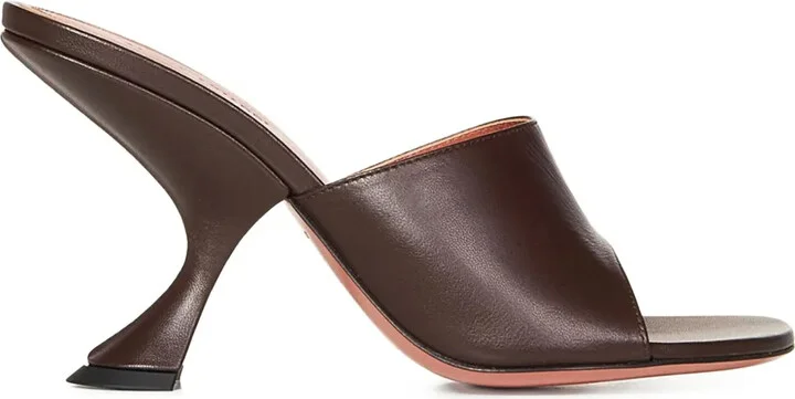 Open-Toe Heeled Pumps