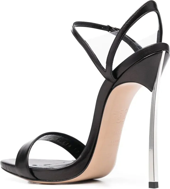 Open-Toe Heeled Sandals - Image 3