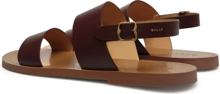 Open-Toe Leather Sandals - Image 3