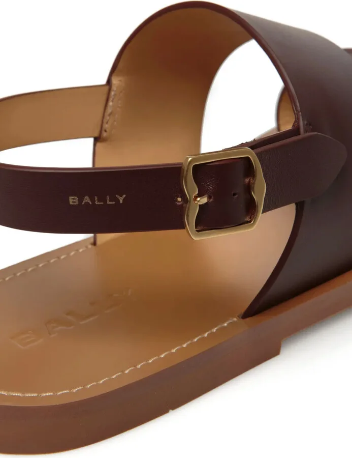 Open-Toe Leather Sandals - Image 4