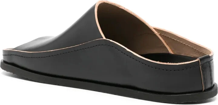 Open-Toe Leather Sandals - Image 3