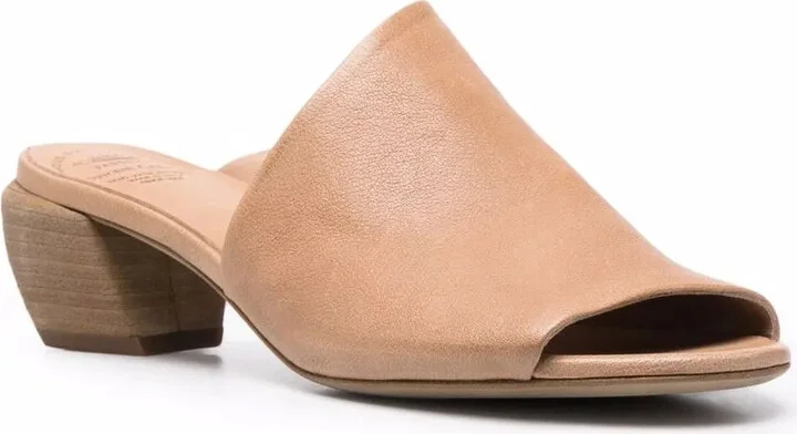 Open-Toe Leather Sandals - Image 2