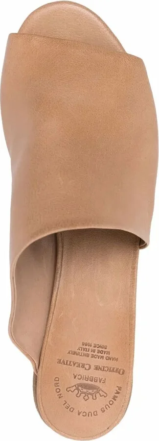 Open-Toe Leather Sandals - Image 4