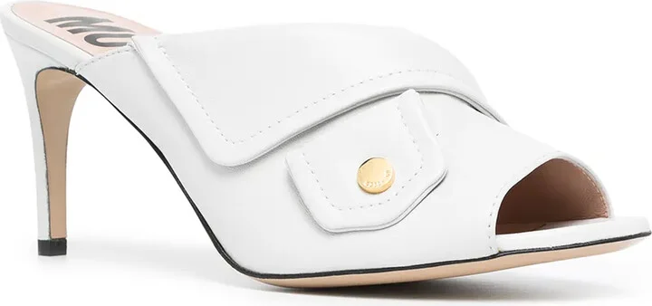 Open-Toe Leather Sandals - Image 2