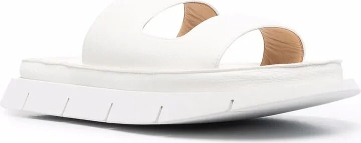 Open-Toe Leather Sandals - Image 2