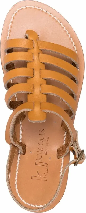 Open-Toe Leather Sandals - Image 4
