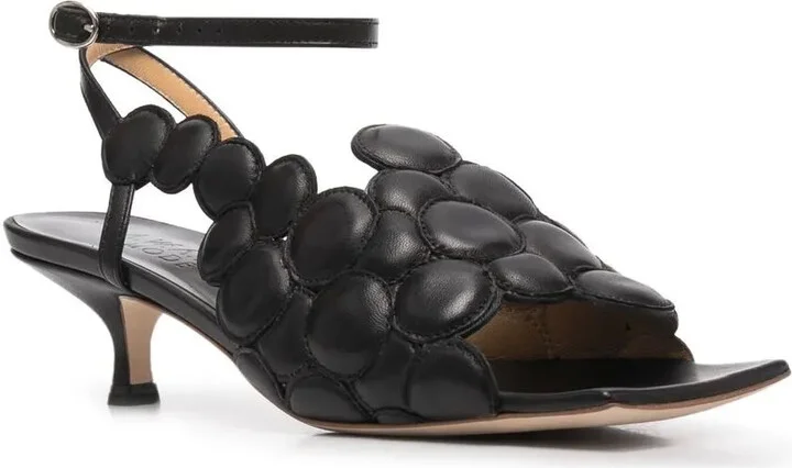 Open-Toe Leather Sandals - Image 2