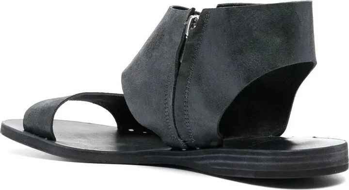 Open-Toe Leather Sandals - Image 3
