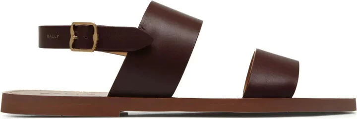 Open-Toe Leather Sandals