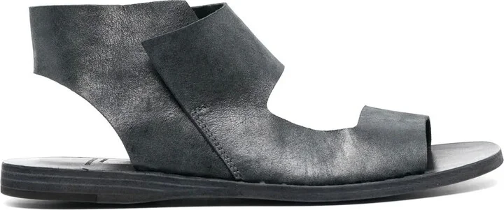 Open-Toe Leather Sandals