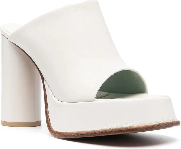 Open-toe Mule Heels - Image 2