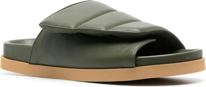 Open-Toe Padded Slides - Image 2