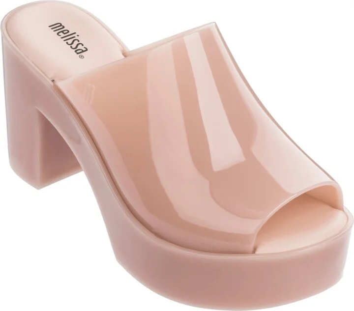 Open Toe Platform Mule