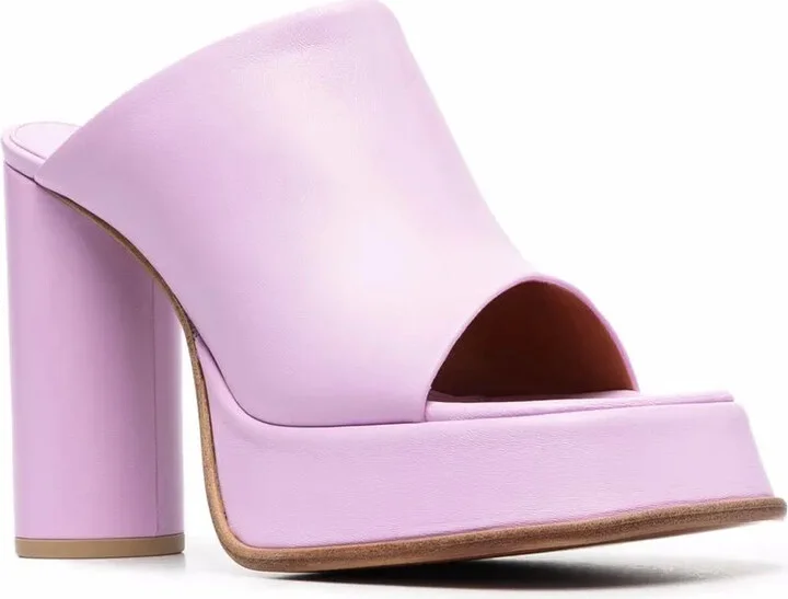 Open-Toe Platform Sandals - Image 2