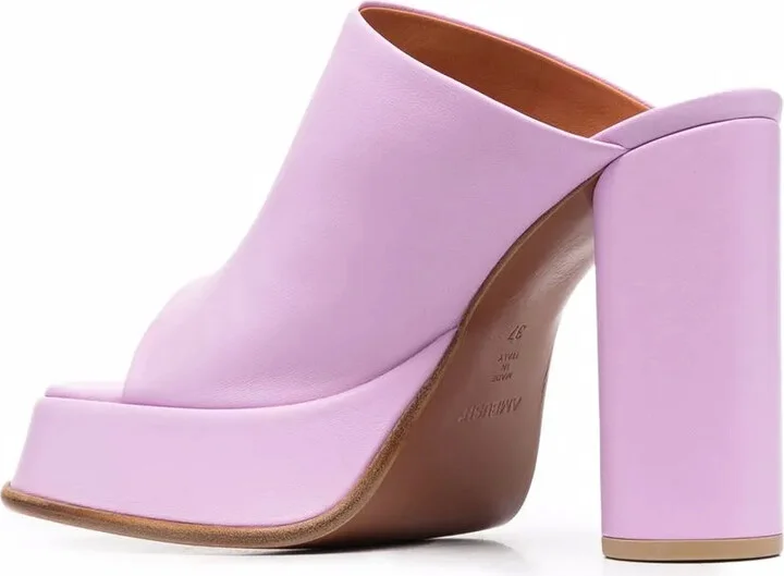 Open-Toe Platform Sandals - Image 3