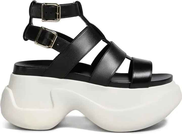 Open-Toe Platform Sandals