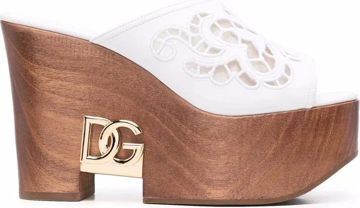 Open-Toe Platform-Sole Sandals