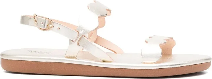 Open-Toe Slingback Sandals