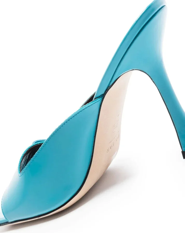 Open-Toe Stiletto-Heel Sandals - Image 2