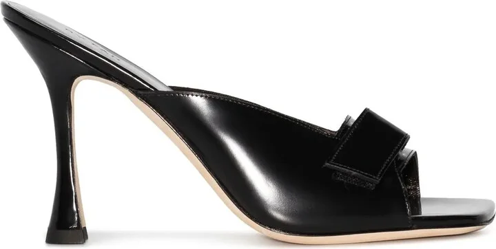 Open-Toe Stiletto-Heel Sandals