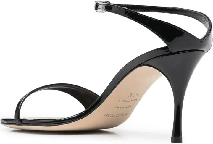 Open-Toe Strap-Detail Sandals - Image 3