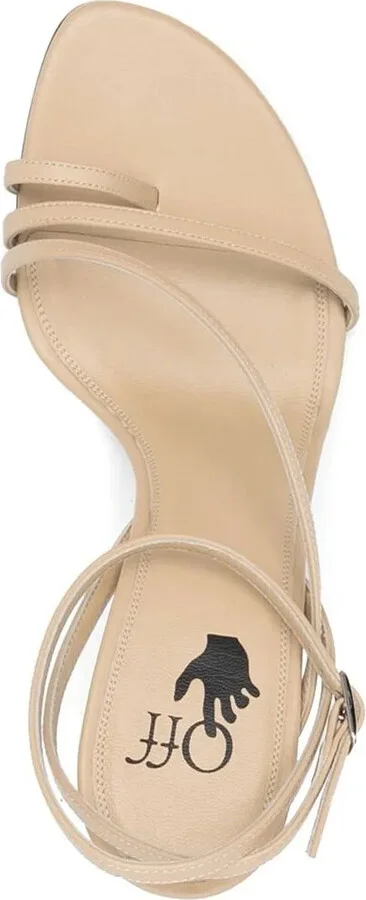 Open-Toe Strap-Detail Sandals - Image 4
