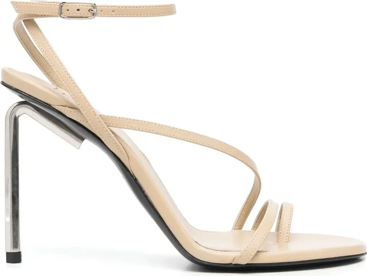 Open-Toe Strap-Detail Sandals