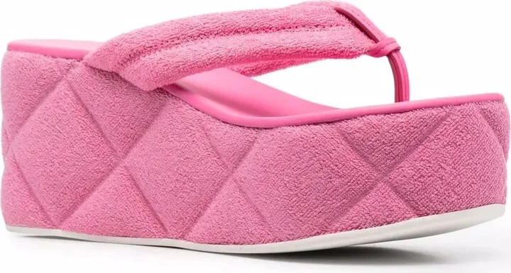 Open-Toe Wedge Sandals - Image 2