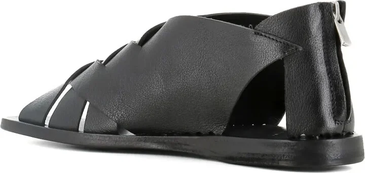 Open-Toe Woven Sandals - Image 4