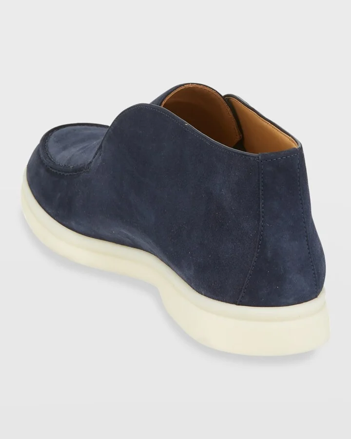 Open Walk Suede Booties - Image 5