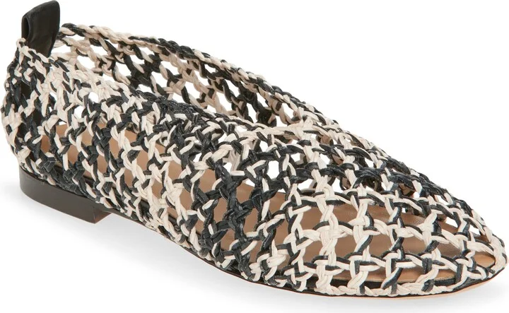 Open Weave Ballet Flat