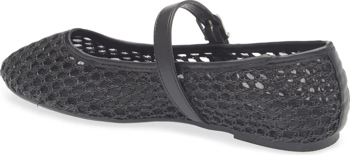 Open Weave Mary Jane Flat - Image 2