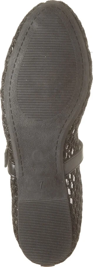 Open Weave Mary Jane Flat - Image 6