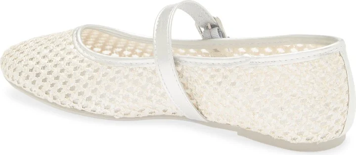 Open Weave Mary Jane Flat - Image 8