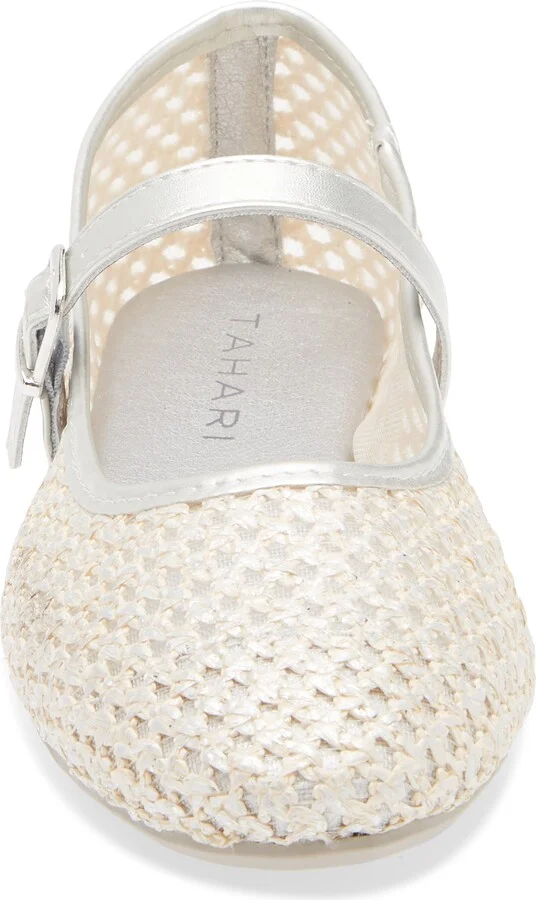 Open Weave Mary Jane Flat - Image 9