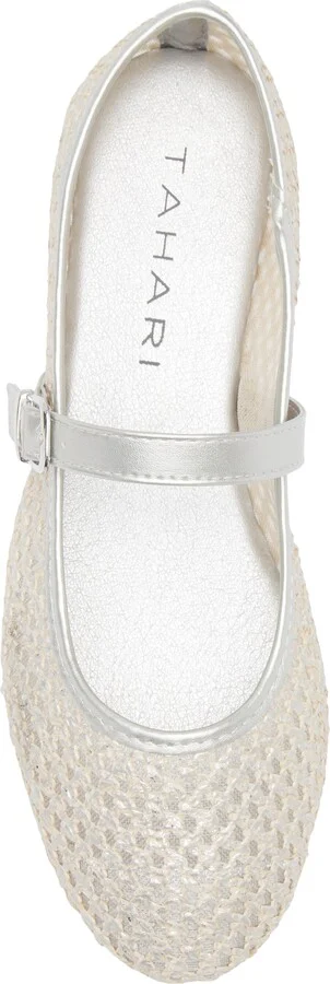 Open Weave Mary Jane Flat - Image 11