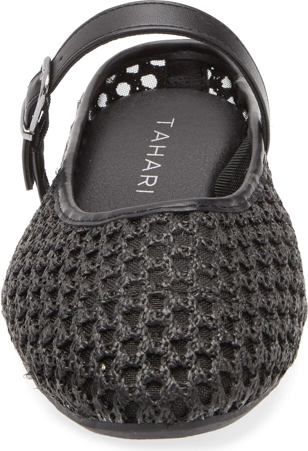 Open Weave Mary Jane Mule - Image 3