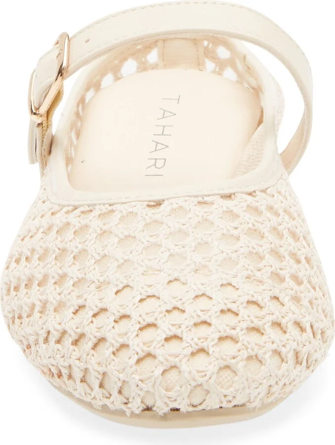 Open Weave Mary Jane Mule - Image 9