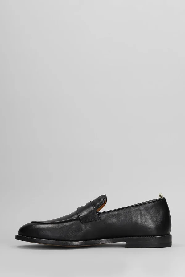 Opera 001 Loafers In Black Leather - Image 3