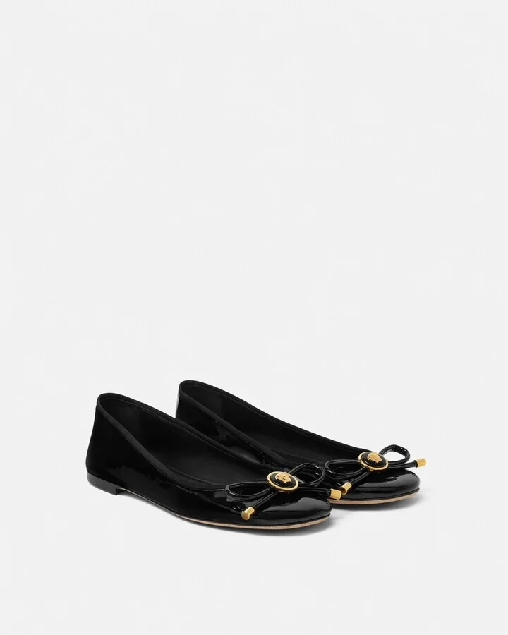 Opera Bow Patent Ballerinas - Image 2