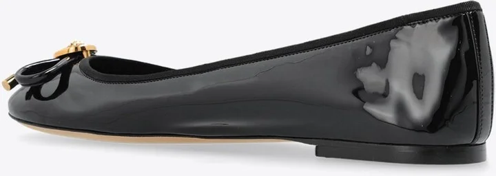 Opera Bow Patent Ballet Flats - Image 2