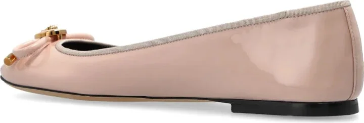 Opera Bow patent-leather ballet flats - Image 3