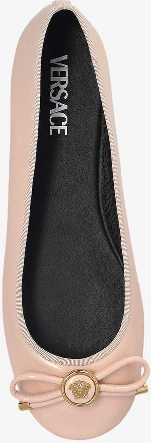 Opera Bow Patent Leather Ballet Flats - Image 3