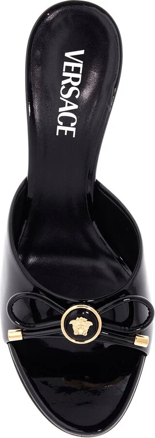 'opera Bow Patent Leather Mules - Image 2